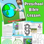 The Great Commission. Preschool Bible lesson. Story, crafts, games and worksheets